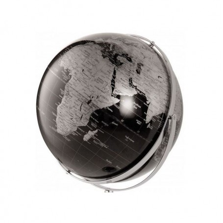 Troika grindų gaublys Apollo 17 juodas 43 cm (51658)