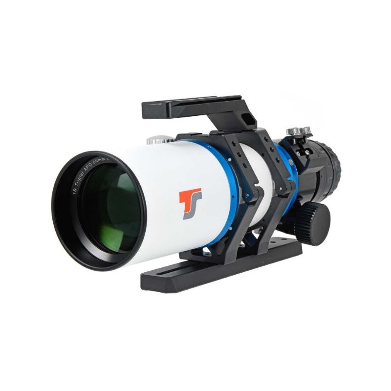 تي إس أوبتيكس كاسر ضوئي أبوكروماتيكي AP 80/480 CF-APO f/6 FPL55 ثلاثي العدسات OTA (75080)