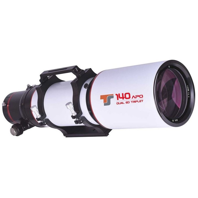 TS Optics กล้องโทรทรรศน์หักเหแสงแบบอโปโครมาติก AP 140/910 ED Triplet Photoline (67366)