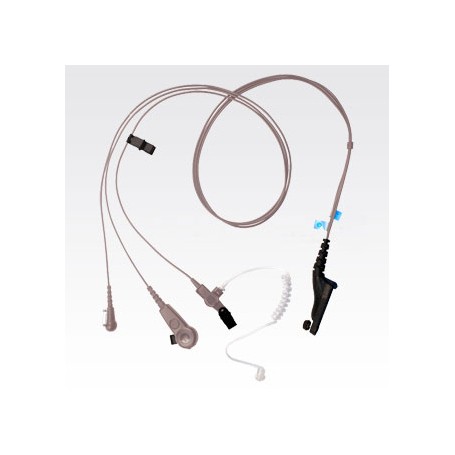 PMLN6124A Motorola IMPRES 3-Wire Surveillance Kit (Low Noise) - Beige