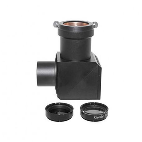 منشور شمسي من TS Optics مع مرشح استقطاب ومرشح نطاق ضيق 1.25" (53753)