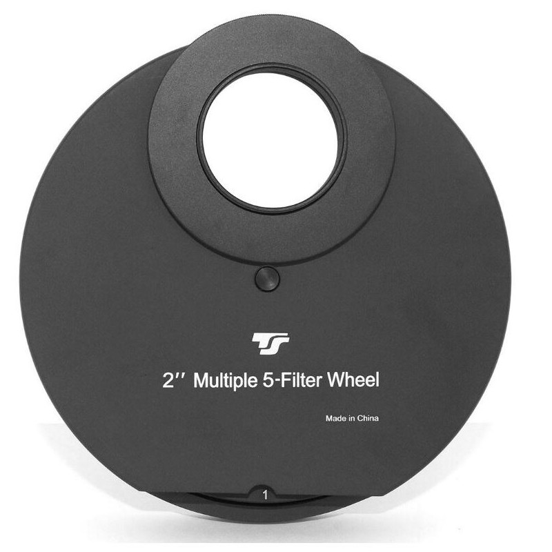 גלגל מסננים של TS Optics עבור 5 מסננים בגודל 2 אינץ' (83304)