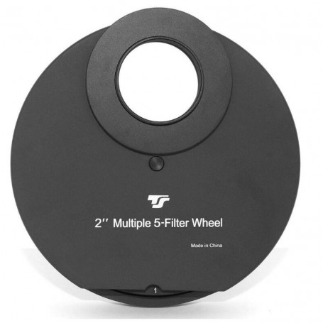 TS Optics Filter wheel for 5x 2" filters (83304)
