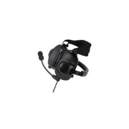 PMLN6853A Motorola støjreducerende headset til hårdt brug til baghovedet - TIA4950 godkendt