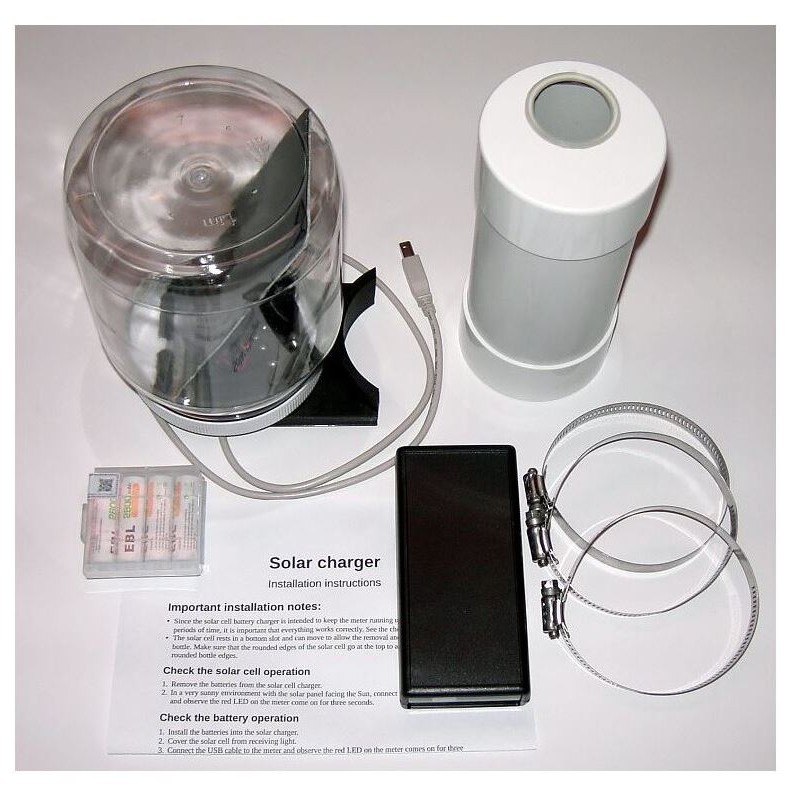 Unihedron ljósamælis sólarsafn DL Kit (74409)