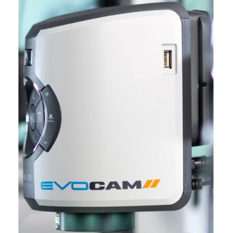Microscopio Vision Engineering EVO Cam II, ECO2510, supporto da banco, luce LED, 1x W.D.85mm, HDMI, USB3, 24" Full HD (69143)