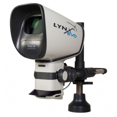 Vision Engineering LynxEVO, EVO504, galva, tālummaiņas korpuss, kolonnas statīvs, rotējoša optika, 1:10 tālummaiņa, 6-60x (68662