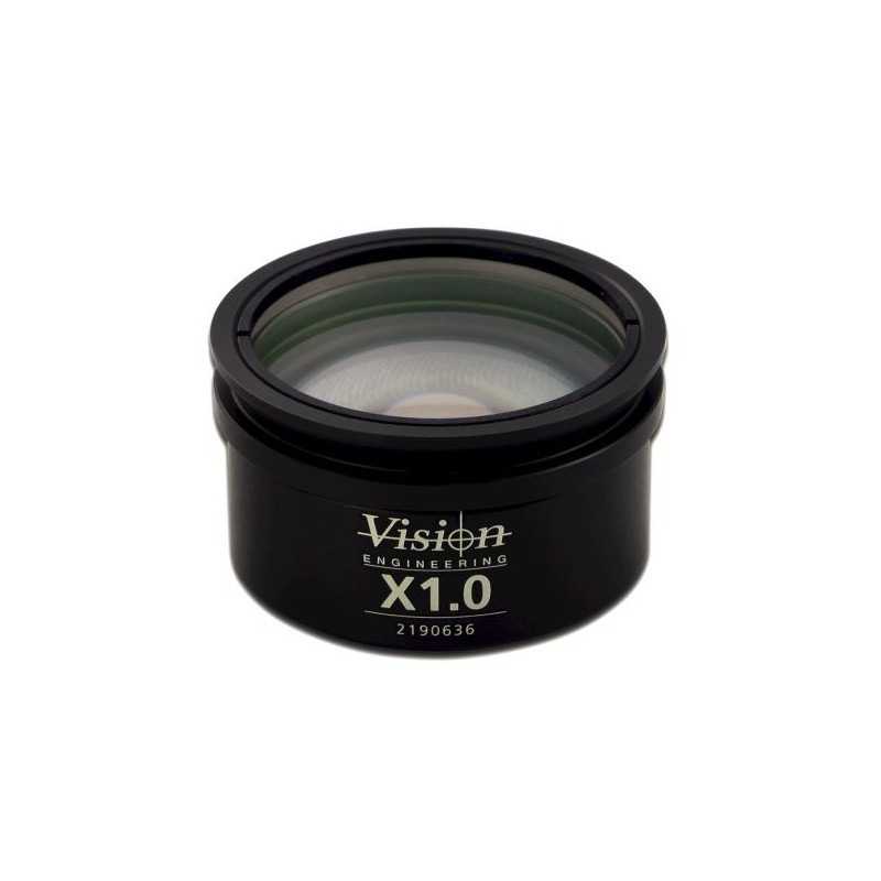 עדשת אובייקטיב של Vision Engineering, דגם EVL100, הגדלה 1.0x, w.d. 75 מ"מ (68656)