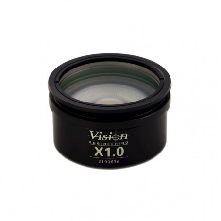 Vision Engineering Objective Lens, EVL100, 1.0x, w.d. 75mm (68656)