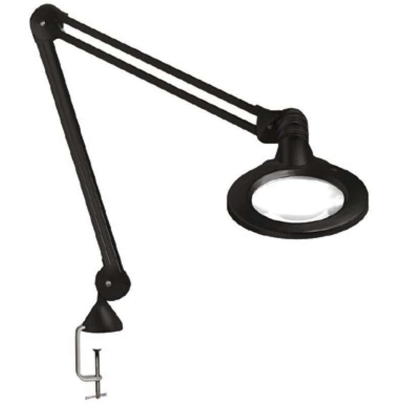 ভিশন ইঞ্জিনিয়ারিং ম্যাগনিফাইং গ্লাস VisionLUXO KFM LED ESD, কালো, ৫.০ ডায়োপ্টার (৬৯০৫৫)