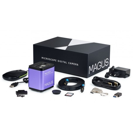 MAGUS CHD50 กล้องดิจิตอล HDMI/WLAN/USB2.0, โฟกัสอัตโนมัติ, 8MP, ขนาดเซนเซอร์ 1/1.8 นิ้ว, สี (83195)