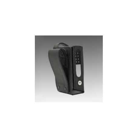 PMLN7536A Motorola Leather Carry Case with Fixed Belt Loop for Standard Battery