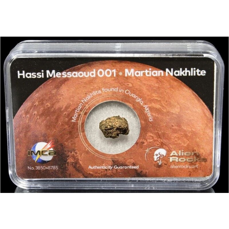 Alien Rocks Hassi Messaoud meteorites, Martian meteorites, 0.2-0.3 grams (85588)