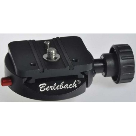 Berlebach Fast coupling Model 110 hraðlosunarklemma, þar á meðal 40mm hraðskipta plata (33646)