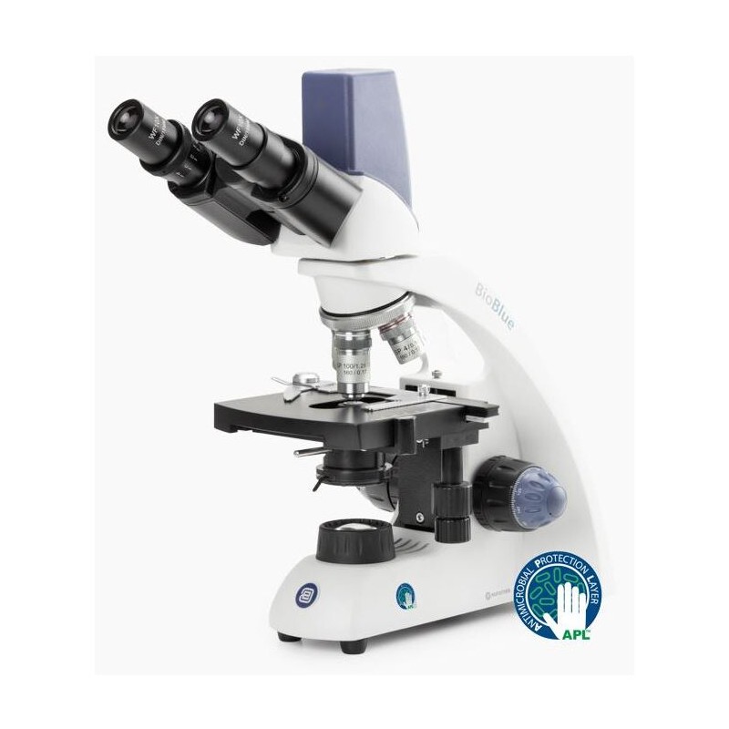 Euromex Mikroskop BioBlue, BB.4263-T, binokulární, Tablet SMP, 4/10/S40/S60x, mechanický stolek, 1 W NeoLED (84327)