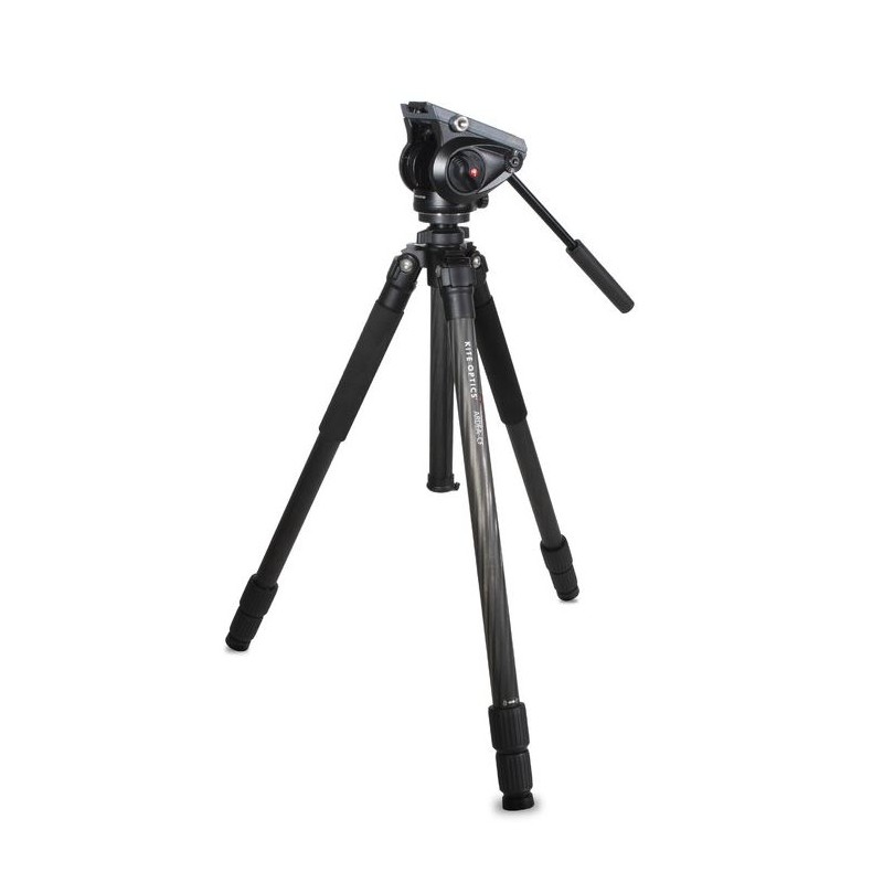 حامل ثلاثي القوائم من كايت أوبتيكس كاربون Ardea CF + مانفروتو MVH500AH (81271)
