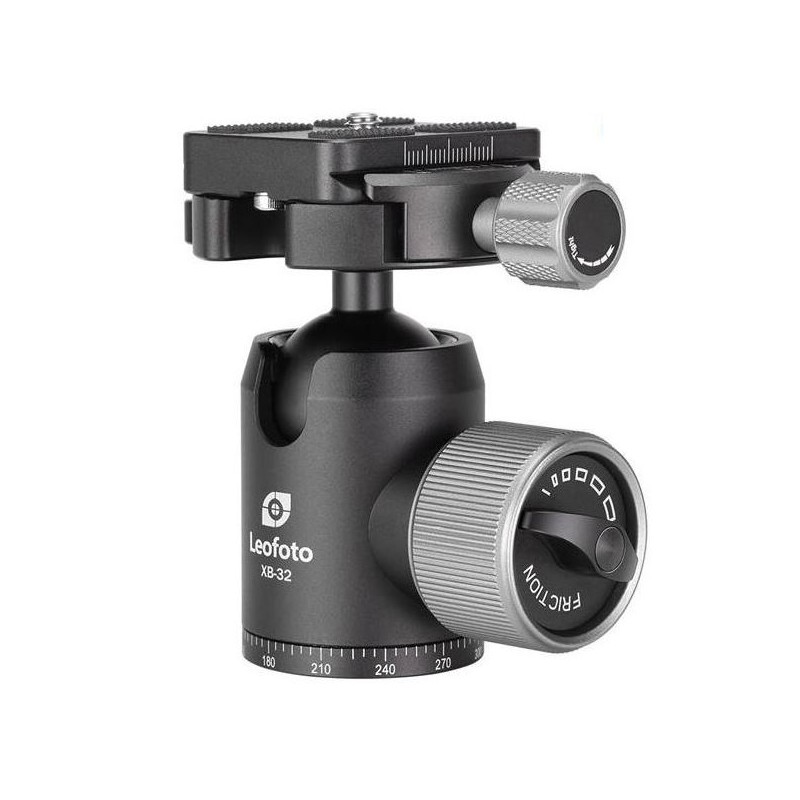 Đầu bi chân máy Leofoto XB-32 chức năng panorama + đế tháo nhanh BPL-50 (70249)
