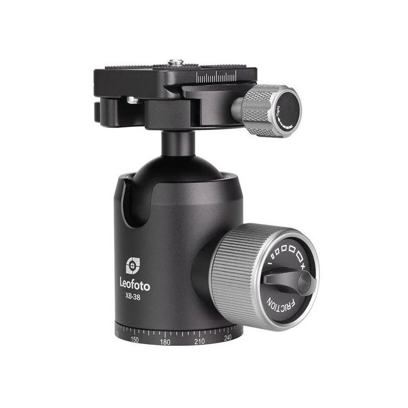 Đầu bi chân máy Leofoto XB-38 Chức năng toàn cảnh + tấm tháo nhanh BPL-50 (70250)