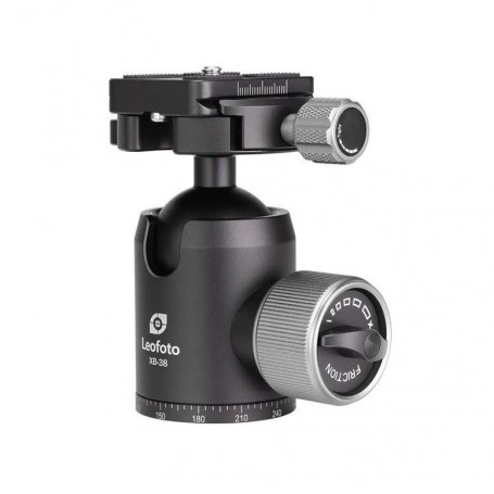 Leofoto Tripod ball-head XB-38 Panorama function + quick release plate BPL-50 (70250)