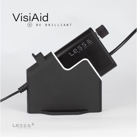 LESS VisiAid, Occhiali Illuminati, Set Completo, Desktop & Mobile (Batteria ricaricabile: sì) (85914)