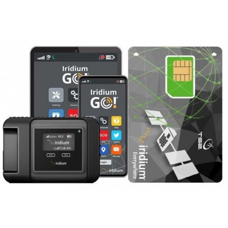 Iridium Voucher Text and Call for Iridium GO! (3000SMS or 120min) - Validity 180 days