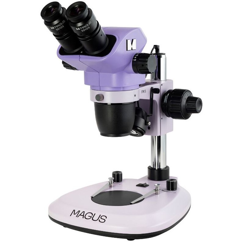 مجهر ستيريو MAGUS 8B 6.5x-55x ثنائي العينين جرينوف 3 واط LED (85495)