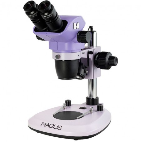 MAGUS Stereo microscope 8B 6.5x-55x bino Greenough 3W LED (83514)