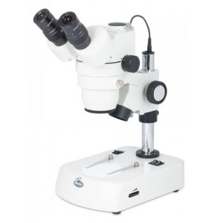 Motic Stereo zoom microscope SMZ-143 N2LED, trino, LED, 10-40x, 4:1 (71089)