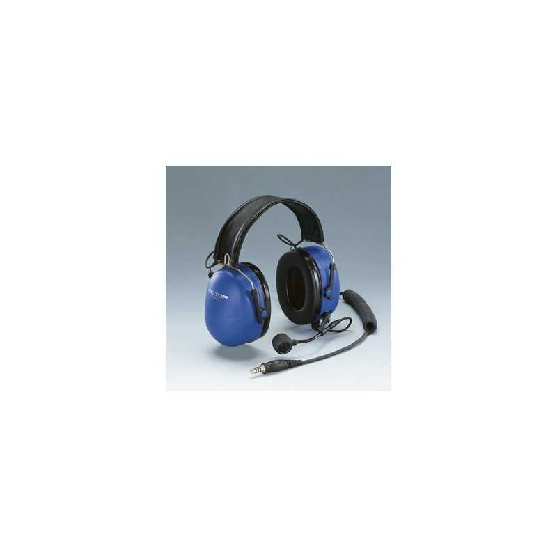 PMLN6087A Motorola PELTOR ATEX Over-the-Head Heavy-Duty Headset with Boom Mic