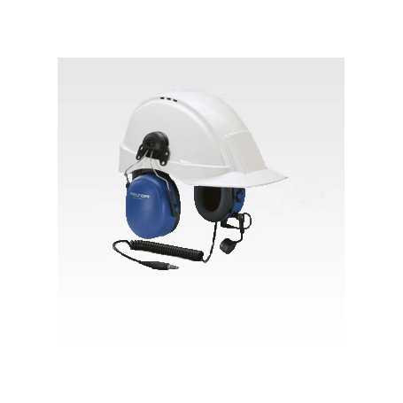 PMLN6092A Motorola PELTOR ATEX Schwerlast-Headset mit Helmhalterung und Schwanenhalsmikrofon