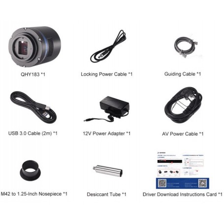 QHY 카메라 183C 컬러 (54778)