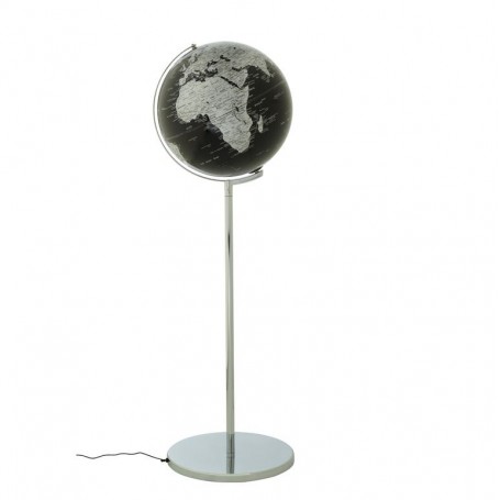 Troika Gulvglobus Sojus Sort 43cm Engelsk (51653)