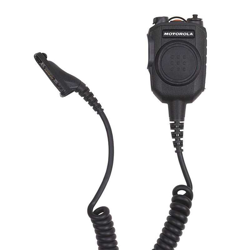 PMMN4110A Motorola Large Omni-Directional Remote Speaker Microphone (IMPRES) with Nexus Plug