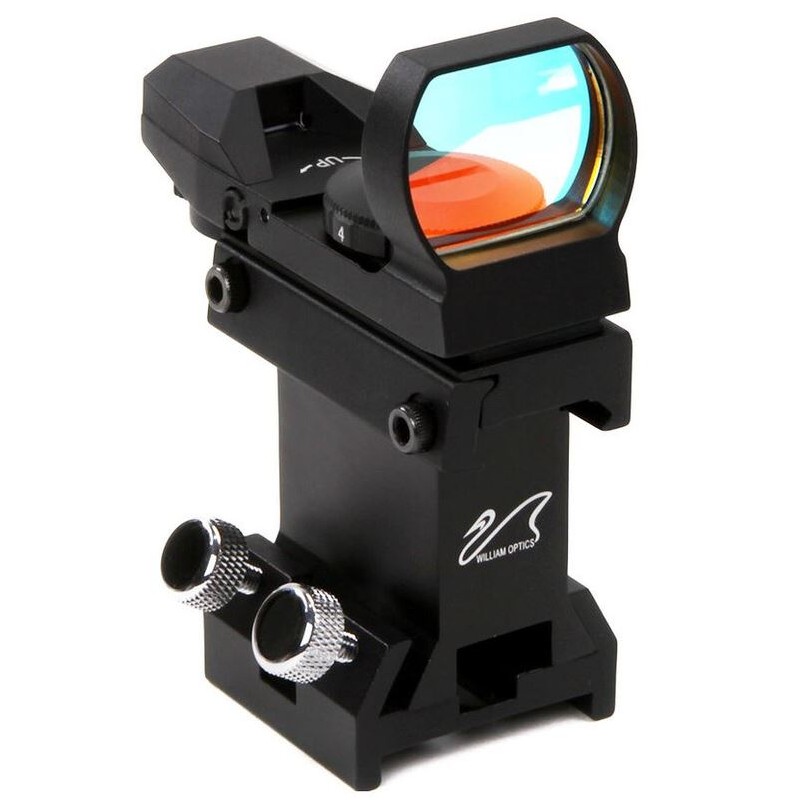 Искатель с красной точкой William Optics с быстросъемным кронштейном и основанием (4704)