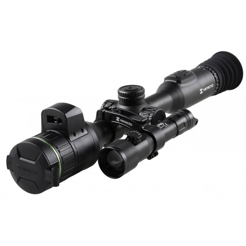 हिकविजन हिकमाइक्रो अल्पेक्स 4K LRF + लेजर इल्यूमिनेटर X-हॉग प्रो 850/940 एनएम