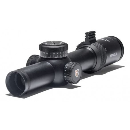 Прицел Maven RS.6 1-10x28 FFP CFR2-LPI MIL, черный (RS6CFR-BB)