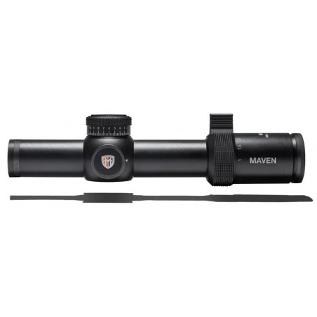 Lunette de visée Maven RS.6 1-10x28 FFP CFR2-LPI MIL noire (RS6CFR-BB)