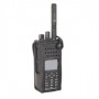 PMLN5838A kožené pouzdro Motorola s pevným 3" opaskovým klipem pro rádio s displejem