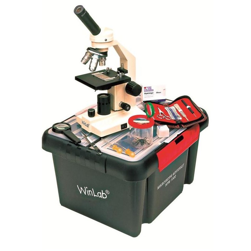Windaus Microscope HPM 1000/USB microscopy set, in transport box, with USB camera (19878)