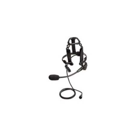 Motorola PMLN6833A Tactical Temple Transducer with Boom Microphone