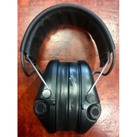 Sordin Supreme Pro-X สีดำ (75302-X/L-02-G-S) - ที่ครอบหูป้องกันเสียงแบบอิเล็กทรอนิกส์พร้อมเจลสำหรับปิดหู