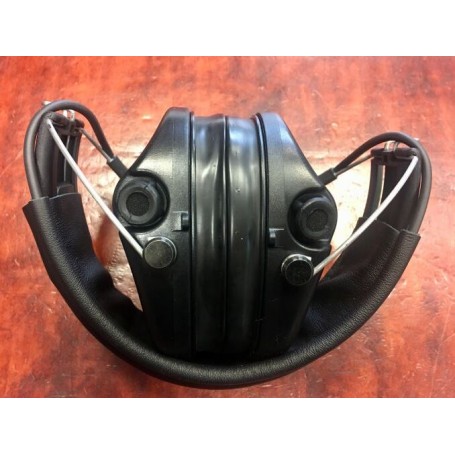 Sordin Supreme Pro-X สีดำ (75302-X/L-02-G-S) - ที่ครอบหูป้องกันเสียงแบบอิเล็กทรอนิกส์พร้อมเจลสำหรับปิดหู