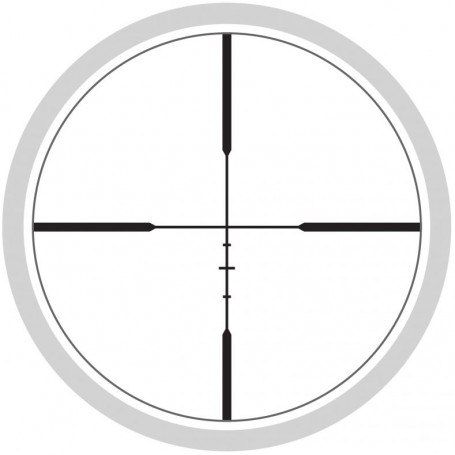 Lunette de visée Vortex Crossfire HD 3-9x40 1" à réticule BDC MOA pour carabine à paroi droite (CFR-3901SW)