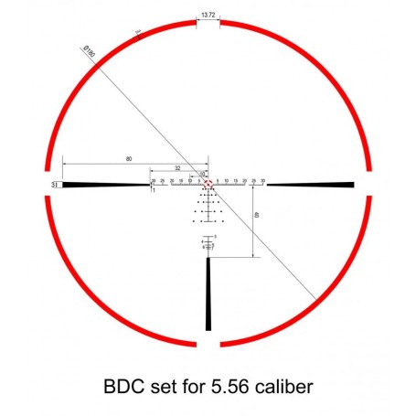 Ống nhòm Redwin Whiteeagle 1-10×28 FFP FDE RW27-C