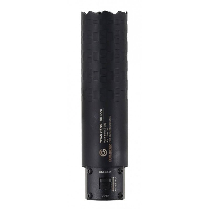 Gomander Titan X QD-LOCK L 5,56 M26x1,5 black silencer (TB0.10560)