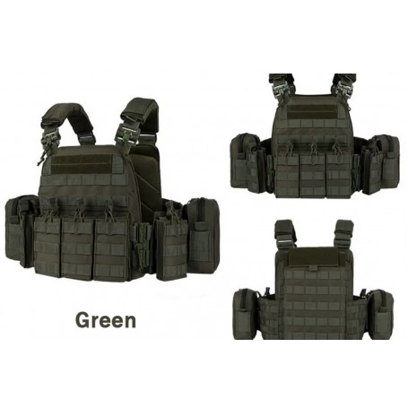 Kamizelka taktyczna typu Plate Carrier molle (bez wkładu) multicam