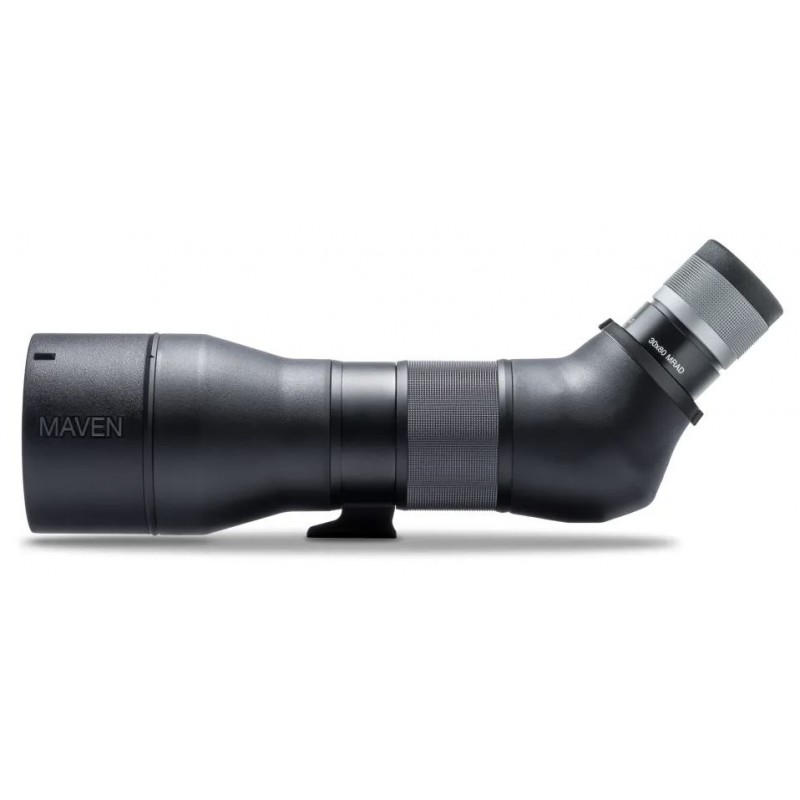 Maven S1.2A 30x80MIL angled spotting scope Black/Grey (S1.2A-30MILBLD4)