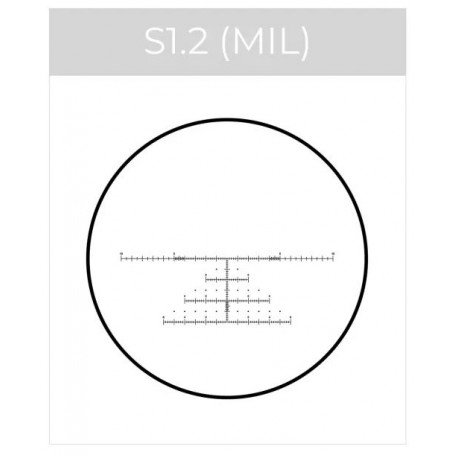 منظار مراقبة مافن S1.2A 30x80MIL بزاوية، أسود/رمادي (S1.2A-30MILBLD4)