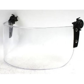 Viseira à prova de impacto BulletProof PPE para capacetes com calhas táticas