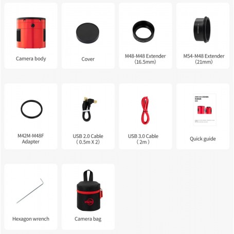 ZWO ASI 6200MM Pro Mono P-25 camera (ASI6200MMP25)